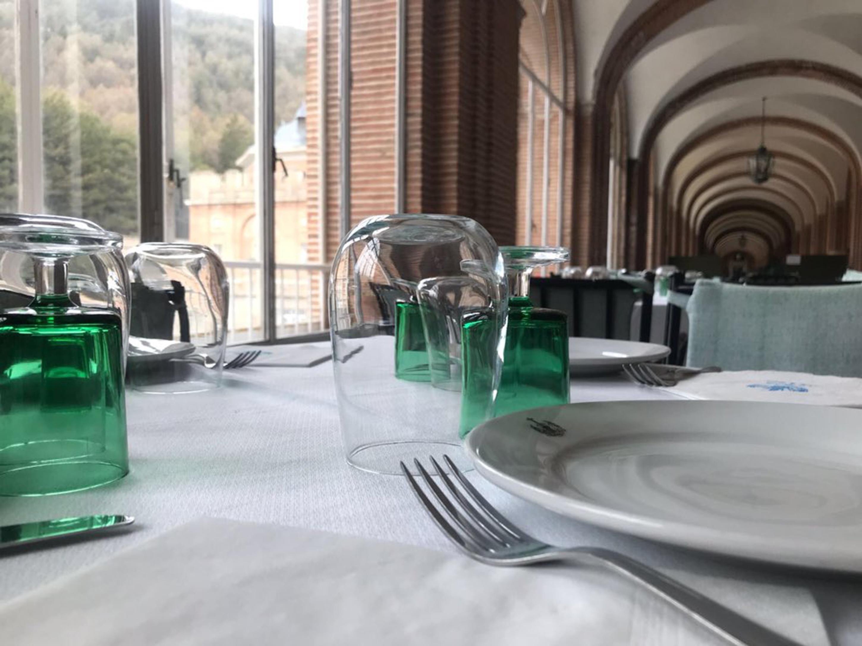 Hospederia Santa Cruz Otel San Lorenzo de El Escorial Dış mekan fotoğraf